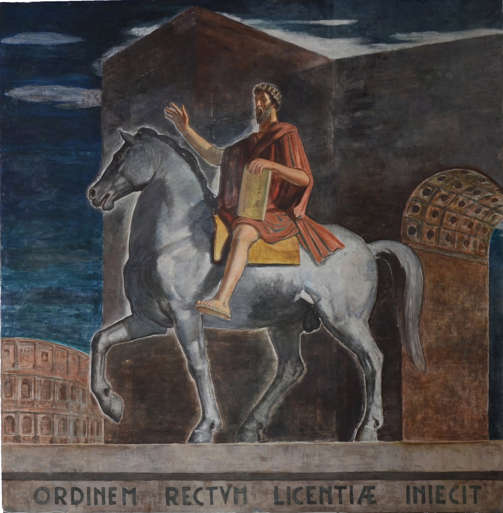 Marco Aurelio a cavallo
